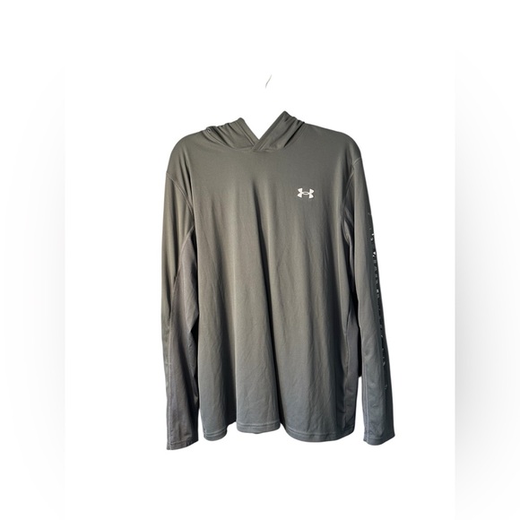 Under Armour Men’s XL Gray Performance Hoodie Long Sleeve Loose Fit - Picture 1 of 8